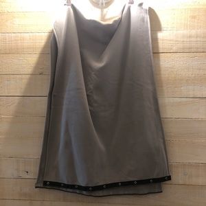 Lululemon Gray Fleece Vinyasa Scarf